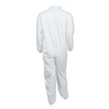 Cleaning Cloths & Wipes | Ansell KCC 44315 A40 Elastic-Cuff and Ankles Coveralls - 2X-Large, White (25/Carton) image number 2