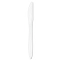 Disposable Knives | Dart K6BW Style Setter Mediumweight Plastic Knives - White (1000/Carton) image number 0