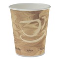 Cups | SOLO 370MS-0029 Mistique Design 10 oz Single Sided Poly Paper Hot Cups (50/Bag, 20 Bags/Carton) image number 3