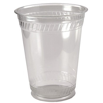 CUPS | Fabri-Kal 000000000009502055 16 oz. - 18 oz. Kal-Clear PET Cold Drink Cups - Clear (1000/Carton)