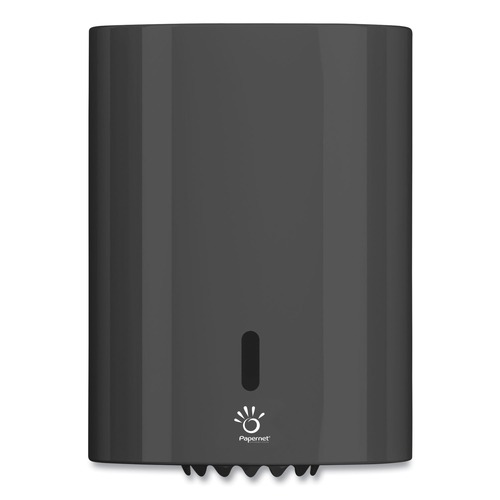 Towel Dispensers | Papernet 410891 9.1 x 9.4 x 12.2 Hy Tech Towel Dispenser - Black (1/Carton) image number 0