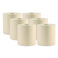 Perforated Roll & Hand Towels | Boardwalk WPBWK32GREEN 1-Ply 8 in. x 800 ft. Green Xtra Roll Towels - Natural (6 Rolls/Carton) image number 0