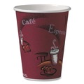 Cups | SOLO OF12BI-0041 12 oz. Paper Bistro Design Hot Drink Cups (300/Carton) image number 1