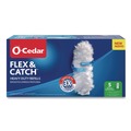 Dusters | O-Cedar 172172CT Flex and Catch Duster Heavy-Duty Refills - White (4 Packs/Carton) image number 0