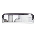 Toilet Tissue Dispensers | San Jamar R4000TBK 9 in. Roll 19 in. x 5.25 in. x 12 in. Twin Jumbo Classic Tissue Dispenser - Transparent Black Pearl image number 5