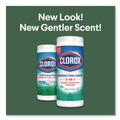 Cleaning Cloths & Wipes | Clorox 01593 7 in. x 8 in. 1-Ply Bleach Free Disinfecting Wipes - Fresh Scent, White (12 Canisters/Carton) image number 4