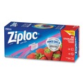 Resealable Bags | Ziploc 316489 9.5 in. x 2.63 in. x 10.56 in. Gallon Slider Storage Bags - Clear (9/Carton) image number 3