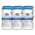 Cleaning Cloths & Wipes | Clorox Healthcare 30577 6 in. x 5 in. 1-Ply Bleach Germicidal Wipes - Unscented, White (150/Canister, 6 Canisters/Carton) image number 0