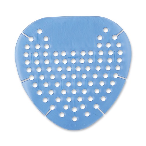 Toilet & Urinal Deodorizers | Boardwalk GEMP012I072M06AAS8200 Gem Urinal Screens - Cotton Blossom Scent, Blue (12/Box) image number 0