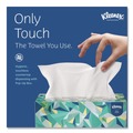 Cleaning Cloths & Wipes | Kleenex 01701 9 in. x 10.5 in. 1-Ply POP-UP Box Cloth Hand Towels - Unscented, White (2160/Carton) image number 6