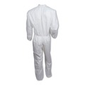 Cleaning Cloths & Wipes | Ansell KCC 46104 A30 Elastic-Back and Cuff Coveralls - Extra Large, White (25/Carton) image number 2