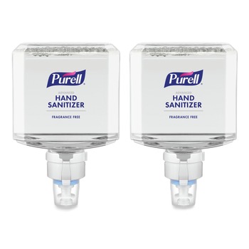 PURELL 7751-02 1200 ml Refill Fragrance-Free Advanced Hand Sanitizer Gentle and Free Foam for ES8 Dispensers (2/Carton)