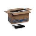 Disposable Forks | Dixie SSPFH51 SmartStock Series-O 6 in. Heavyweight Plastic Cutlery Forks Refill - Black (40/Pack, 24 Packs/Carton) image number 0