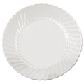 Plates | WNA WNA CW6180 6 in. Diameter Plastic Classic ware Plates - Clear (180/Carton) image number 0