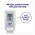 Hand Sanitizer Dispensers | PURELL 5121-01 CS4 6.12 in. x 4.48 in. x 10.81 in. 1,200 mL Hand Sanitizer Dispenser - White (1/Carton) image number 3