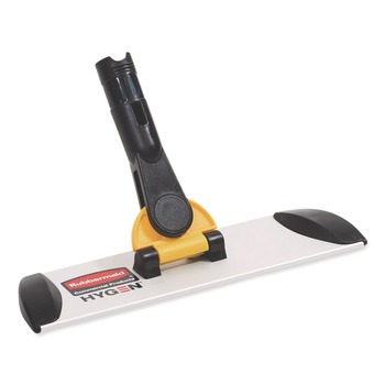 FLOOR DUSTERS AND ACCESSORIES | Rubbermaid Commercial HYGEN FGQ55000YL00 Wall/Stairs Quick Connect Mop Frame - Yellow