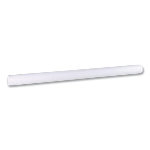Table Covers & Skirts | Hoffmaster 113000 40 in. x 100 ft. Plastic Roll Tablecover - White (1-Roll) image number 0