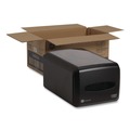 Napkin Dispensers | Georgia-Pacific 54510A Dixie Ultra 500-Napkin Capacity Countertop Interfold Napkin Dispenser - Black image number 3