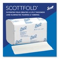 Perforated Roll & Hand Towels | Scott 01960 7.8 in. x 12.4 in. 1-Ply Pro Scottfold Towels - White (25 Packs/Carton) image number 5