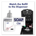 Soap Refills | PURELL 6582-02 1200 ml Fragnance Free HEALTHY SOAP 0.5% PCMX E2 Antimicrobial Foam for CS6 Dispensers (2/Carton) image number 4