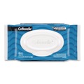Hand Sanitizing Wipes | Cottonelle 35970 Fresh Care 1-Ply 3.73 in. x 5.5 in. Flushable Cleansing Cloths - White (8/Carton) image number 3