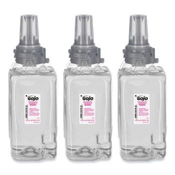 GOJO Industries 8812-03 Plum Scent 1250 mL Antibacterial Foam hand wash Refill for ADX-12 Dispenser (3/Carton)