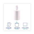 Cleaning Cloths & Wipes | Boardwalk BWK-V040CGW 10 in. x 12 in. Centerpull DRC Wipers - White (200/Carton) image number 6