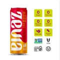 Energy Drinks | Zevia 01951-12 12 oz Can Mango Ginger Zero Sugar Naturally Sweetened Energy Drink (12/Carton) image number 3