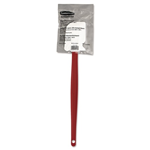 Cooking & Serving Utensils | Rubbermaid Commercial FG1964000000 16-1/2 in. High-Heat Scraper - Red image number 0