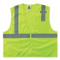 Clothing Protection | Ergodyne 21053 GloWear 8210Z Class 2 Economy Mesh Vest Polyester Lime Small/Medium image number 0