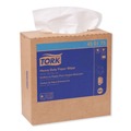 Cleaning Cloths & Wipes | Tork 450175 1 Ply Heavy-Duty Paper Wiper - Unscented, White (900/Carton) image number 2
