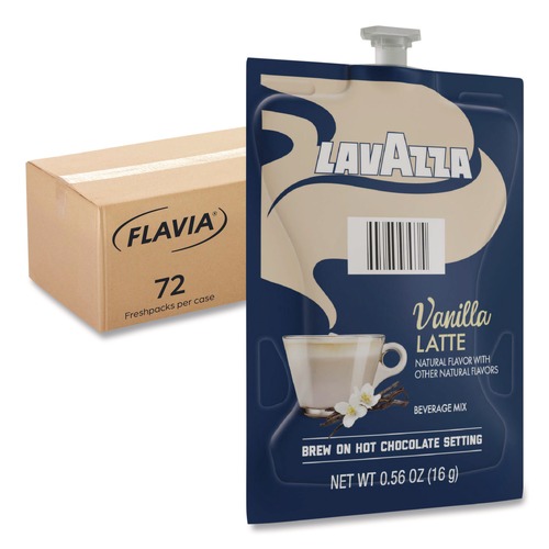 Coffee - Caffeinated | FLAVIA 48689 Lavazza Vanilla Latte (72/Carton) image number 0