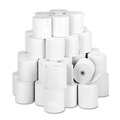 Perforated Roll & Hand Towels | PM Company 5479 3 in. x 150 ft. Impact Bond Paper Rolls - White (50/Carton) image number 0