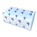 Perforated Roll & Hand Towels | Boardwalk BWK52GREEN 9.13 in. x 10.25 in. 1-Ply Green Single-Fold Towels - Natural White (16 Packs/Carton) image number 3