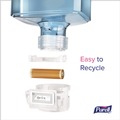 Soap Dispensers | PURELL 8330-E1 ES10 4.33 in. x 3.96 in. x 10.31 in. 1,200 mL Automatic Hand Soap Dispenser - White image number 5