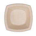 Bowls | Dart 12BSC1PF 12 oz. ProPlanet Seal Compostable Molded Fiber Dinnerware Bowl - Tan (8 Packs/Carton) image number 1
