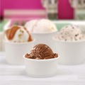Food Containers & Lids | SOLO VS606X-02050 3.83 in. x 1.99 in. 6 oz. Double Poly Paper Food Container - White (1000/Carton) image number 4