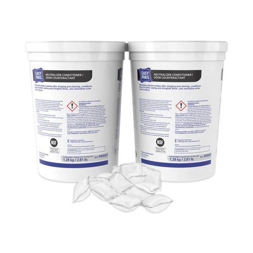 Floor Cleaners | Easy Paks 990685 5 oz. Packet Neutralizer Conditioner/Odor Counteractant (180/Carton) image number 0