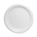 Plates | SOLO HP9S-2050 Bare Eco-Forward 9 in. dia ProPlanet Seal Clay-Coated Paper Dinnerware Plate - White (500/Carton) image number 1