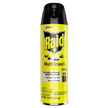Raid 300819 15 oz Multi Insect Killer Aerosol Spray (12/Carton)