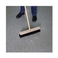 Brooms | Boardwalk BWK20618 3 in. Medium Weight Polypropylene Bristles 18 in. Brush Floor Brush Head - Black image number 4