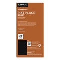 Coffee - Caffeinated | Starbucks 12434812 Coffee K-Cups Pack - Pike Place (24/Box) image number 4