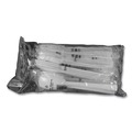 Cooking & Serving Utensils | Tablemate W95PK4 9.5 in. Table Set Plastic Serving Forks and Spoons - White (48/Pack) image number 2