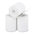 Perforated Roll & Hand Towels | PM Company 5233 2.25 in. x 85 ft. Direct Thermal Printing Thermal Paper Rolls - White (3/Pack) image number 3