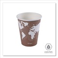 Cups | Eco-Products EP-BHC8-WA 8 oz. World Art Renewable and Compostable Hot Cups (20 Packs/Carton) image number 3