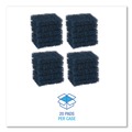 Scouring Pads & Sticks | Boardwalk 88BWK HD 3.5 in. x 5 in. Extra Heavy-Duty Scour Pad - Dark Blue (20/Carton) image number 5
