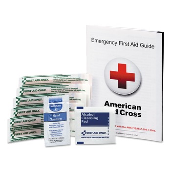 First Aid Only FAE-6017 First Aid Guide with Supplies