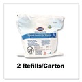 Cleaning Cloths & Wipes | Clorox Healthcare 30359 12 in. x 12 in. 1-Ply Bleach Germicidal Wipes - Unscented, White (110/Refill, 2 Refills/Carton) image number 4