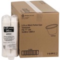  | Pactiv Corp. YS300A 3.25 oz. Plastic Portion Cup - Translucent (3000/Carton) image number 0