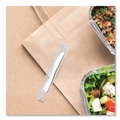 Disposable Knives | SOLO MOW2-0007 Individually Wrapped Regal Mediumweight Plastic Cutlery Knife - White (1000/Carton) image number 2